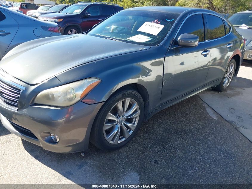 2013 Infiniti M37 VIN: JN1BY1AP0DM510398 Lot: 40887340