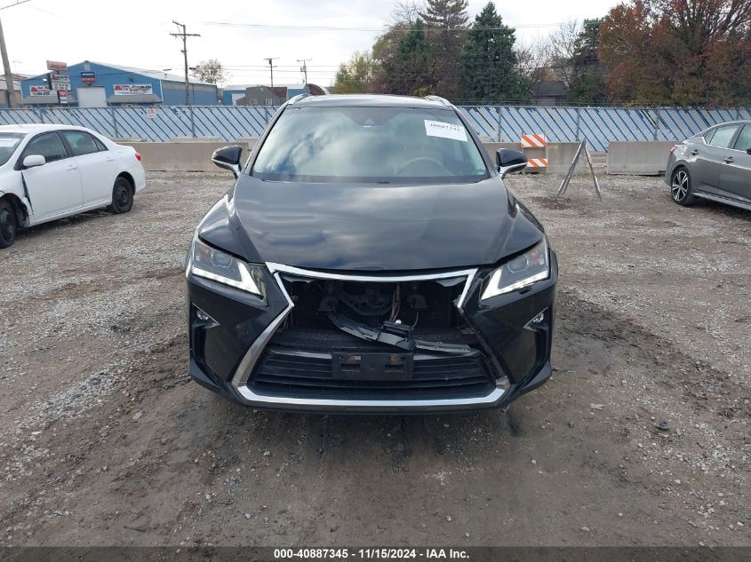 2016 Lexus Rx 350 VIN: 2T2BZMCA5GC032643 Lot: 40887345