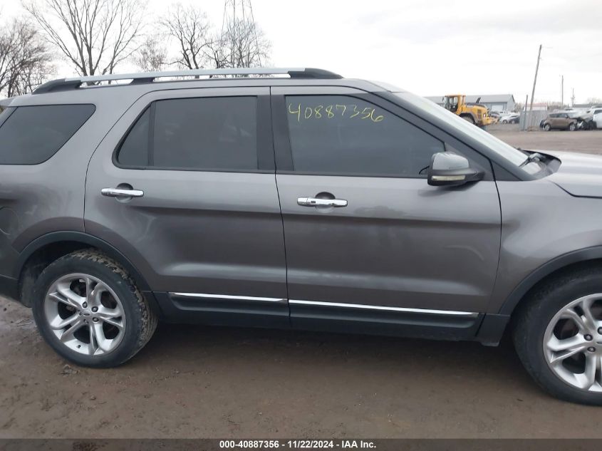 2012 Ford Explorer Limited VIN: 1FMHK8F88CGA05365 Lot: 40887356