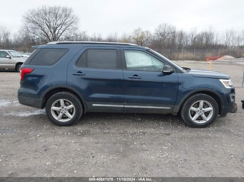 2017 Ford Explorer Xlt VIN: 1FM5K8D81HGE20508 Lot: 40887370