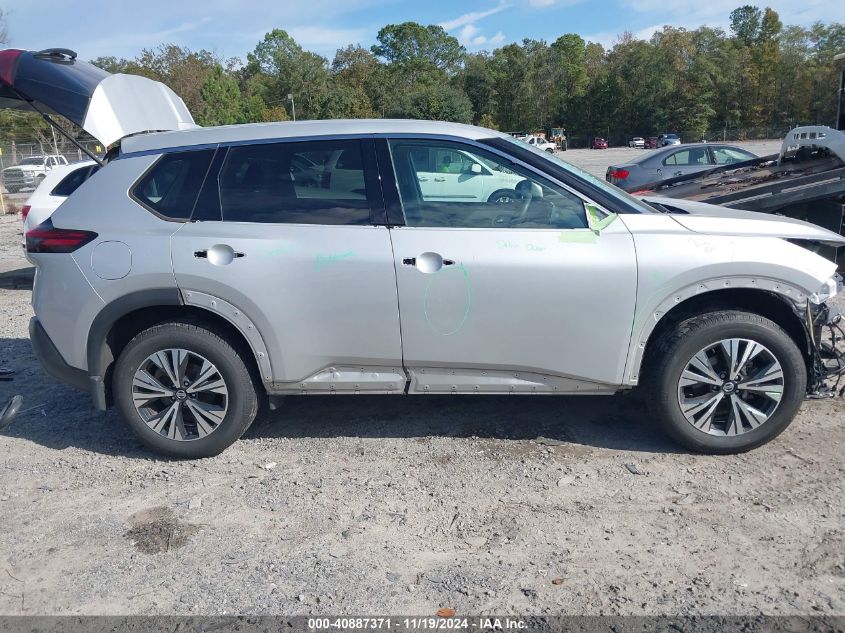 2021 Nissan Rogue Sv Fwd VIN: 5N1AT3BA8MC798329 Lot: 40887371