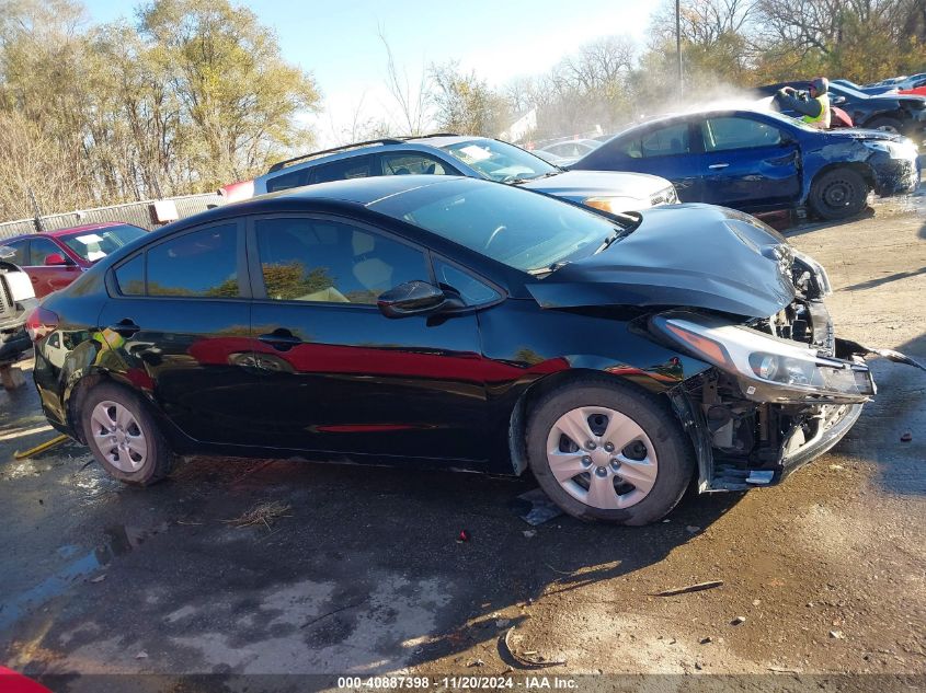 2017 Kia Forte Lx VIN: 3KPFL4A73HE099145 Lot: 40887398