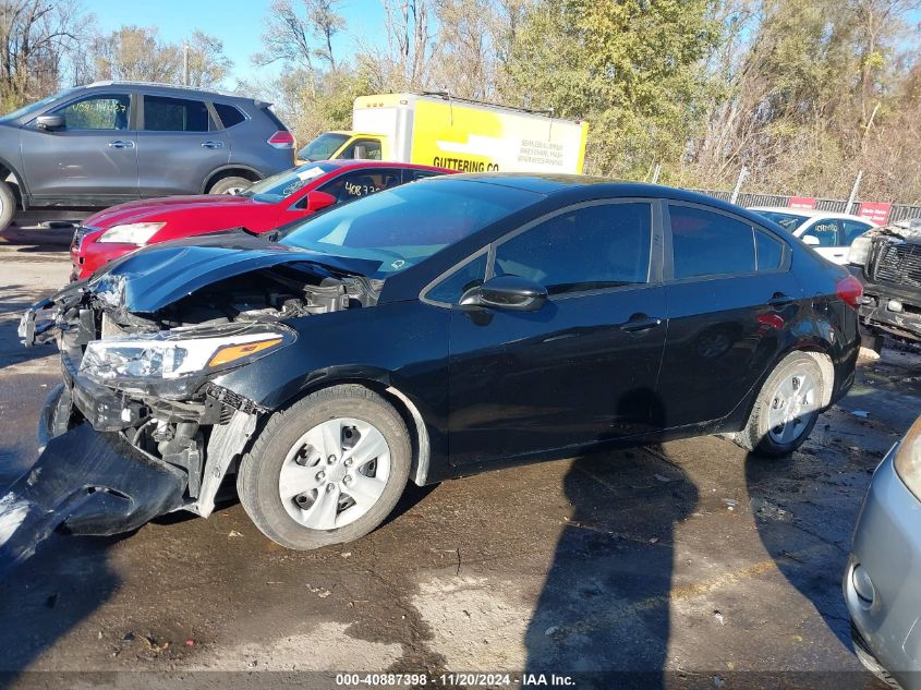 2017 Kia Forte Lx VIN: 3KPFL4A73HE099145 Lot: 40887398