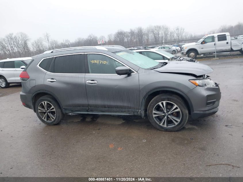 2020 Nissan Rogue Sv Intelligent Awd VIN: JN8AT2MV4LW135694 Lot: 40887401