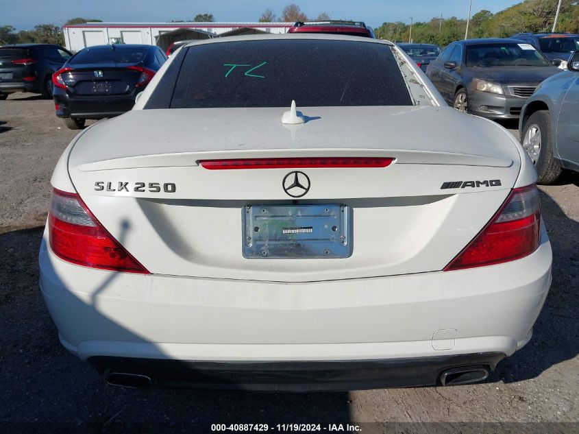 2012 Mercedes-Benz Slk 250 VIN: WDDPK4HAXCF044513 Lot: 40887429