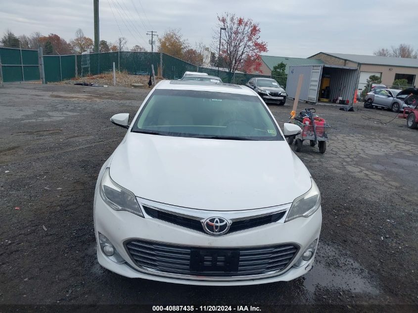 2014 Toyota Avalon Xle Touring VIN: 4T1BK1EB0EU117219 Lot: 40887435