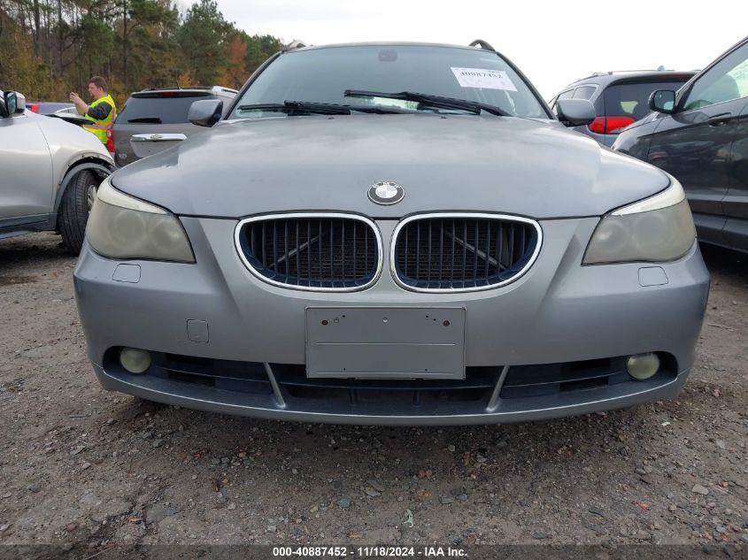 2006 BMW 530Xit VIN: WBANN73526CN00768 Lot: 40887452