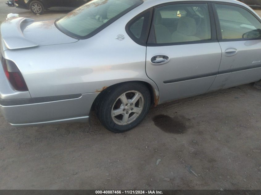 2003 Chevrolet Impala Ls VIN: 2G1WH52K339116908 Lot: 40887456