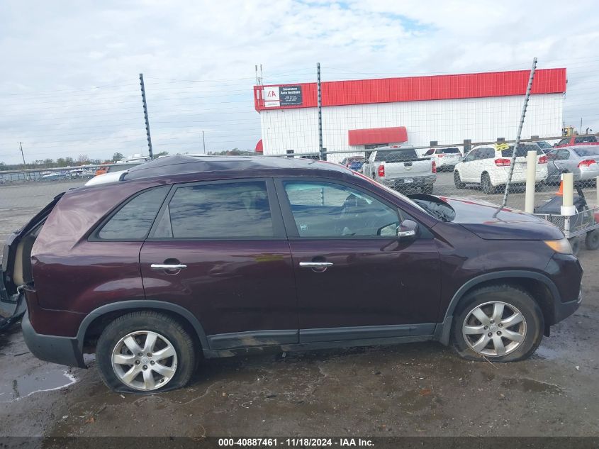 2012 Kia Sorento Lx VIN: 5XYKT3A67CG188504 Lot: 40887461