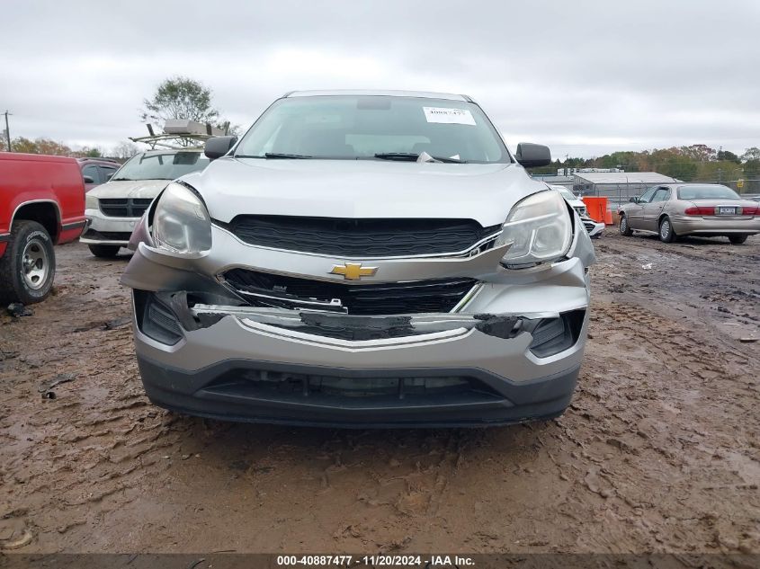 2016 Chevrolet Equinox Ls VIN: 2GNALBEK2G1186759 Lot: 40887477