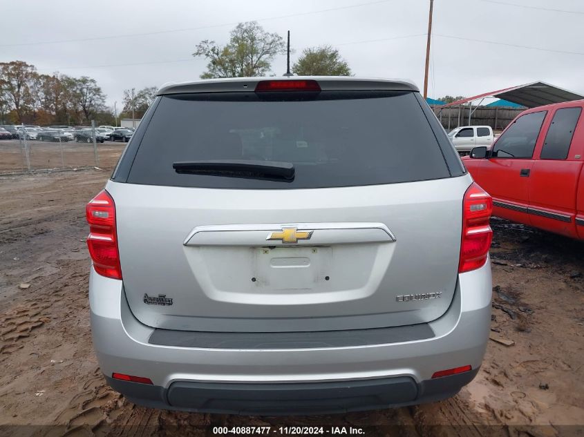 2016 CHEVROLET EQUINOX LS - 2GNALBEK2G1186759