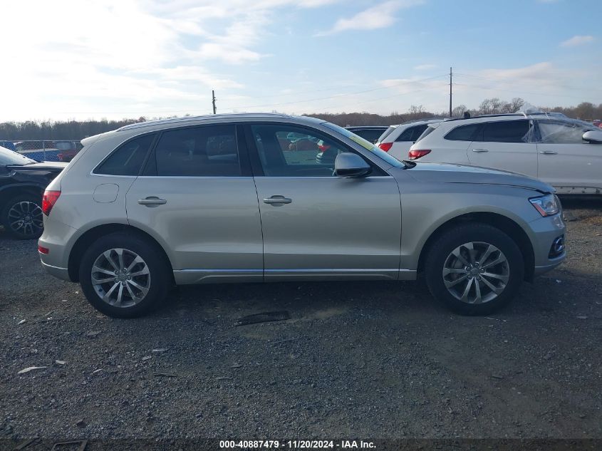 2016 Audi Q5 2.0T Premium VIN: WA1C2AFP3GA086906 Lot: 40887479