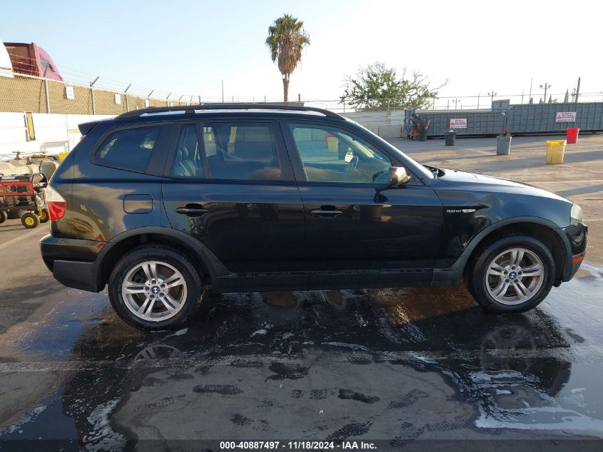 2007 BMW X3 3.0Si VIN: WBXPC93467WF25070 Lot: 40887497