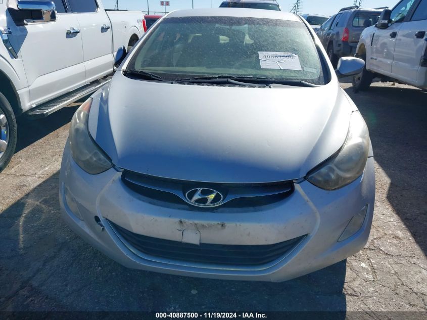 2013 Hyundai Elantra Gls VIN: KMHDH4AE1DU755325 Lot: 40887500