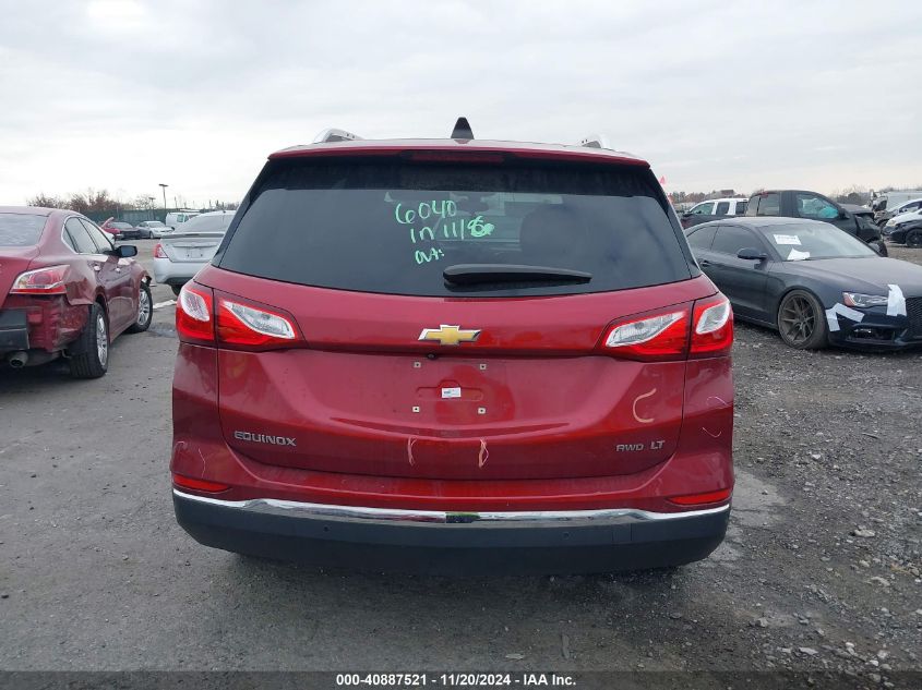 2019 Chevrolet Equinox Lt VIN: 2GNAXUEV6K6124433 Lot: 40887521