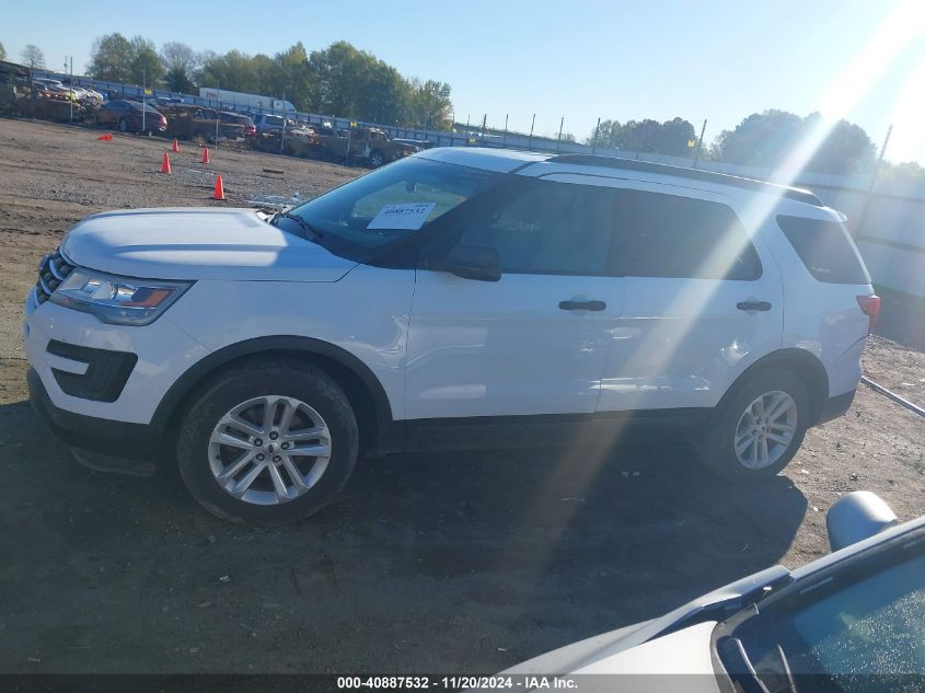 2016 Ford Explorer VIN: 1FM5K7B84GGB09277 Lot: 40887532