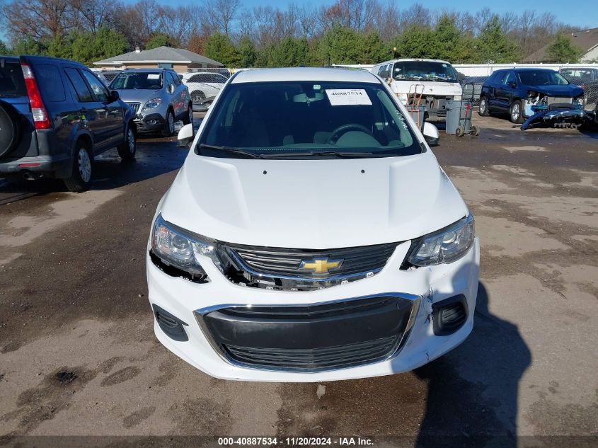 2017 Chevrolet Sonic Lt Auto VIN: 1G1JD5SH1H4176156 Lot: 40887534