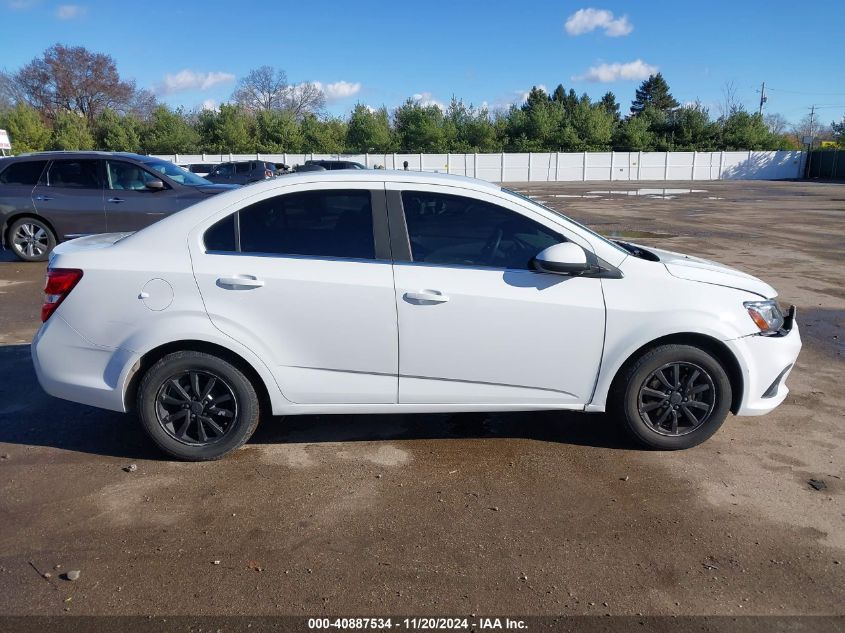 2017 Chevrolet Sonic Lt Auto VIN: 1G1JD5SH1H4176156 Lot: 40887534