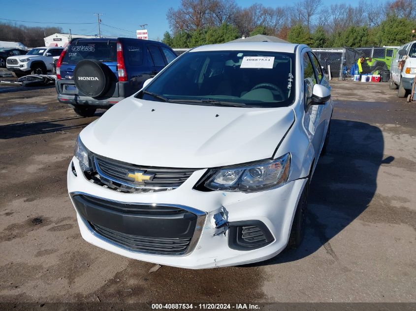 2017 Chevrolet Sonic Lt Auto VIN: 1G1JD5SH1H4176156 Lot: 40887534