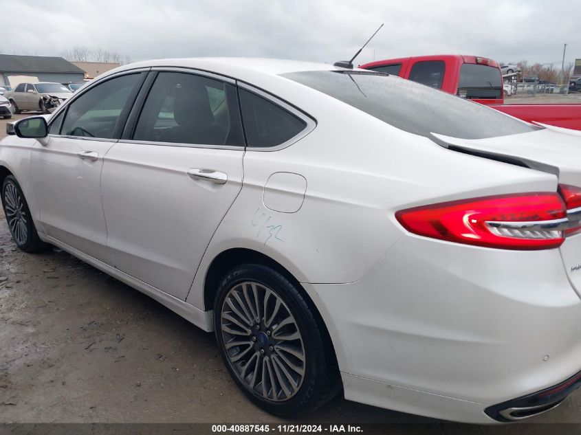 2017 FORD FUSION SE - 3FA6P0H97HR334293