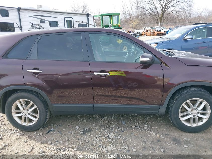 2015 Kia Sorento Lx VIN: 5XYKT3A68FG590214 Lot: 40887563