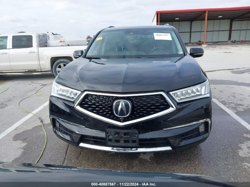 2017 Acura Mdx Advance Package VIN: 5FRYD4H82HB032095 Lot: 40887567