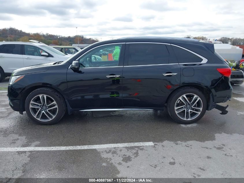 2017 Acura Mdx Advance Package VIN: 5FRYD4H82HB032095 Lot: 40887567