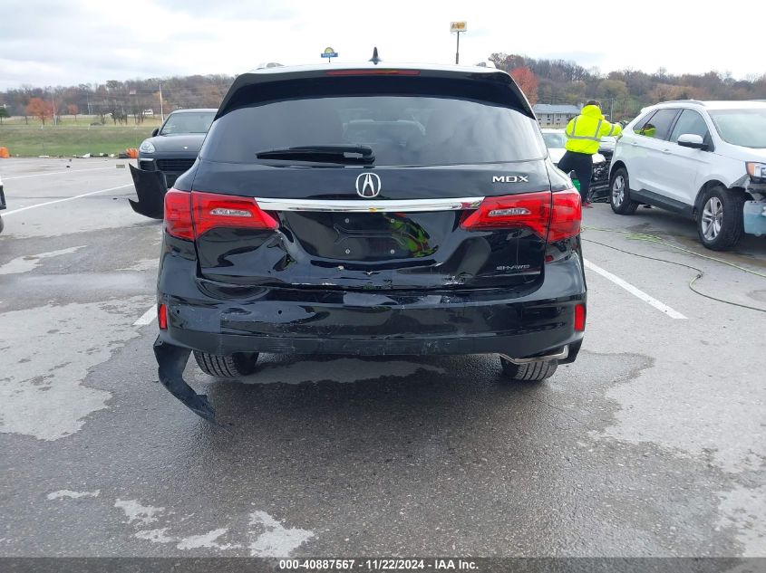 2017 Acura Mdx Advance Package VIN: 5FRYD4H82HB032095 Lot: 40887567