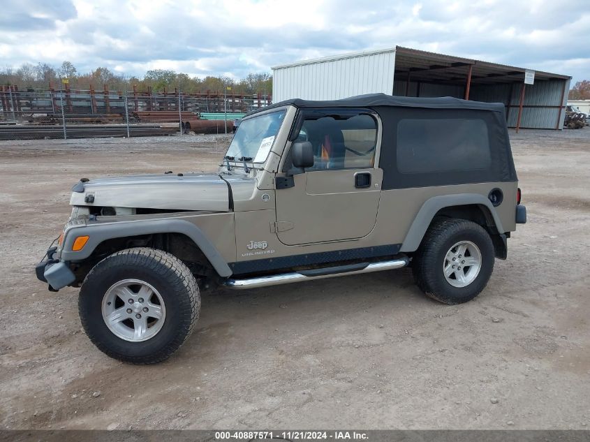 2005 Jeep Wrangler Unlimited VIN: 1J4FA44S85P367392 Lot: 40887571