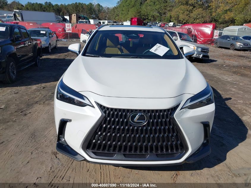 2025 Lexus Nx 250 Premium VIN: JTJGDCAZ5S2015017 Lot: 40887590