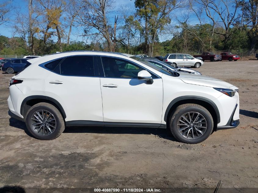 2025 Lexus Nx 250 Premium VIN: JTJGDCAZ5S2015017 Lot: 40887590