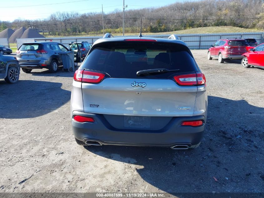 2016 Jeep Cherokee Latitude VIN: 1C4PJLCS9GW165739 Lot: 40887599