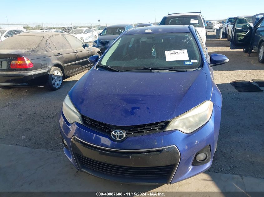 2014 Toyota Corolla L/Le/Le Pls/Prm/S/S Pls VIN: 5YFBURHE7EP112969 Lot: 40887608