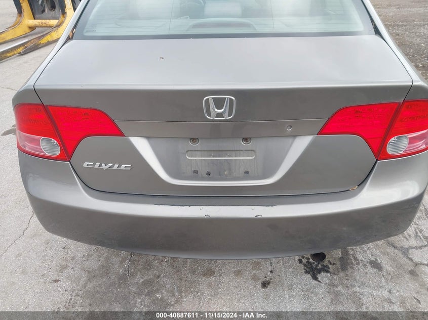 2008 HONDA CIVIC VIN: 1HGFA16578L090534