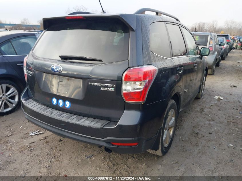 2014 Subaru Forester 2.5I Limited VIN: JF2SJAHC5EH542778 Lot: 40887612