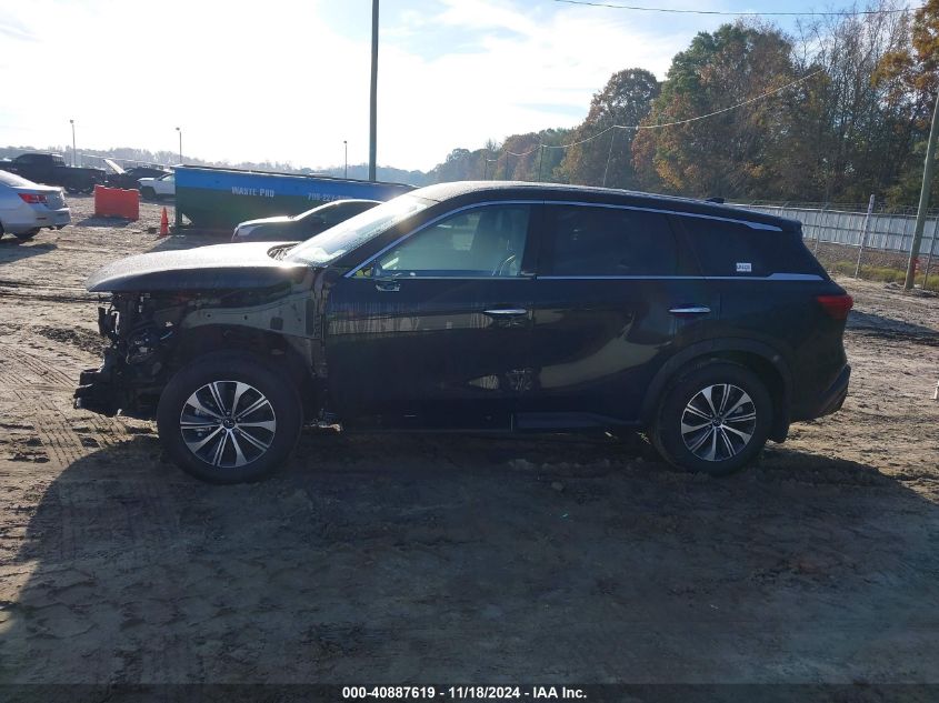 2024 Infiniti Qx60 Pure VIN: 5N1DL1ER9RC333939 Lot: 40887619