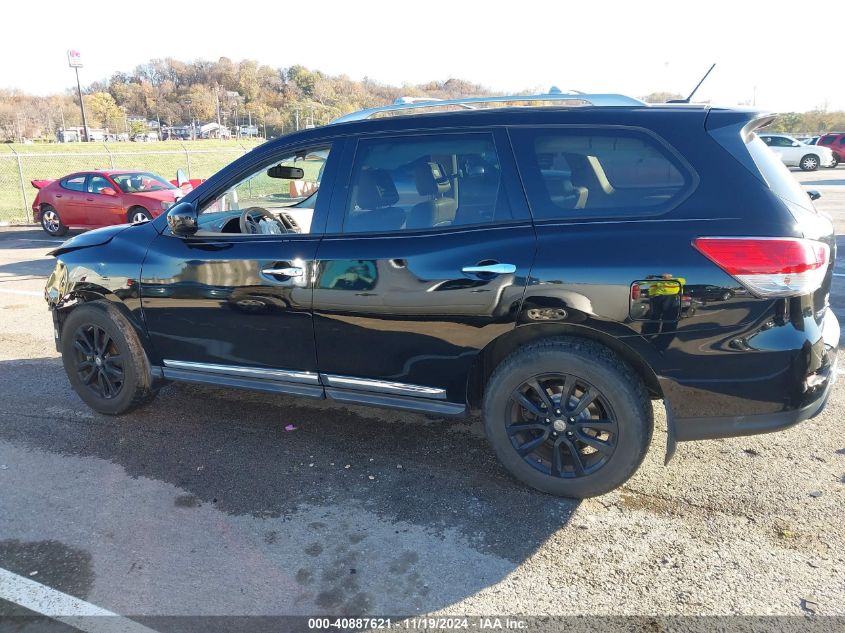 2014 Nissan Pathfinder Sl VIN: 5N1AR2MM3EC607529 Lot: 40887621