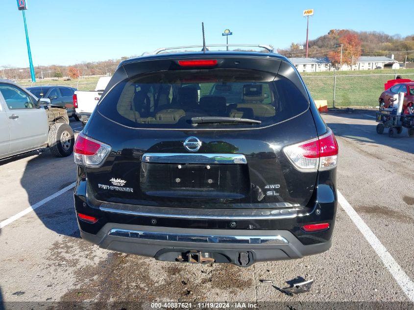 2014 Nissan Pathfinder Sl VIN: 5N1AR2MM3EC607529 Lot: 40887621