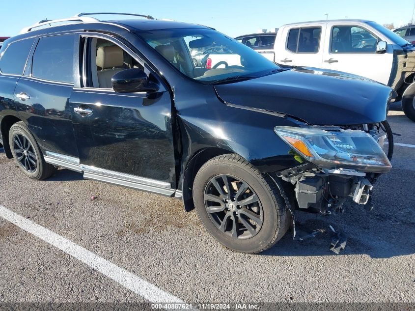 2014 Nissan Pathfinder Sl VIN: 5N1AR2MM3EC607529 Lot: 40887621