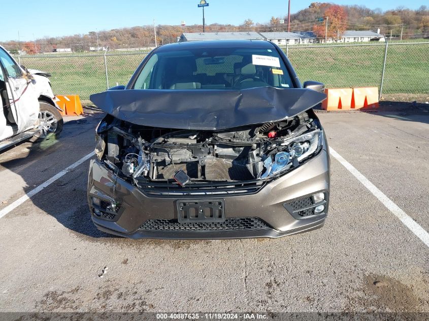 2019 Honda Odyssey Ex-L VIN: 5FNRL6H79KB017435 Lot: 40887635