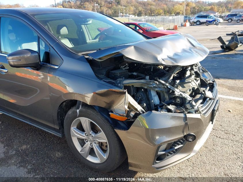 2019 Honda Odyssey Ex-L VIN: 5FNRL6H79KB017435 Lot: 40887635