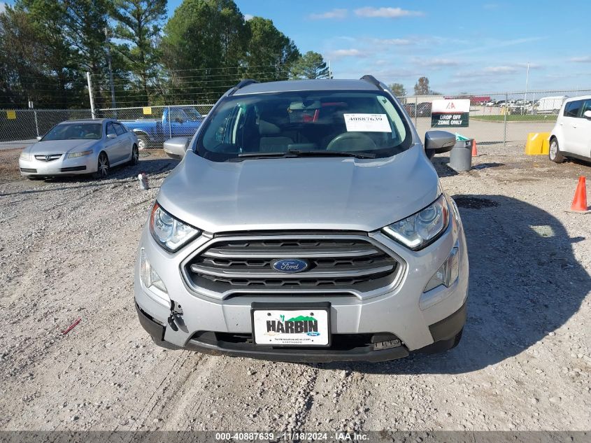 2018 Ford Ecosport Se VIN: MAJ3P1TE1JC200512 Lot: 40887639