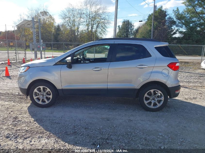 2018 Ford Ecosport Se VIN: MAJ3P1TE1JC200512 Lot: 40887639