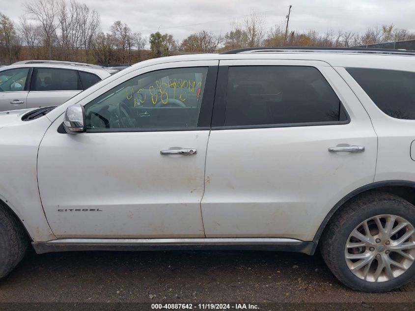 2015 Dodge Durango Citadel VIN: 1C4RDJEG5FC114901 Lot: 40887642