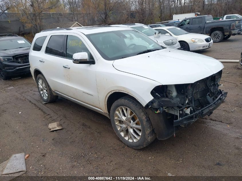 VIN 1C4RDJEG5FC114901 2015 Dodge Durango, Citadel no.1