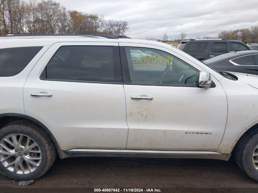 2015 Dodge Durango Citadel VIN: 1C4RDJEG5FC114901 Lot: 40887642