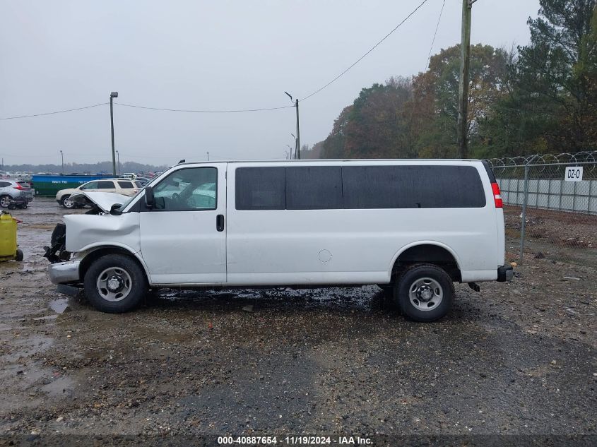 2020 Chevrolet Express Passenger Rwd 3500 Extended Wheelbase Lt VIN: 1GAZGPFG9L1192400 Lot: 40887654