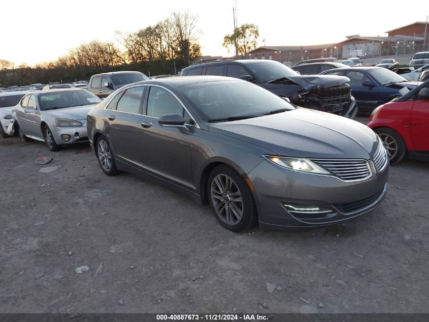 2014 Lincoln Mkz VIN: 3LN6L2GK4ER829807 Lot: 40887673