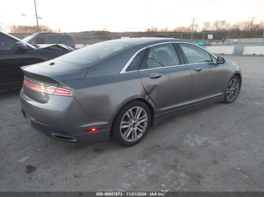 2014 Lincoln Mkz VIN: 3LN6L2GK4ER829807 Lot: 40887673