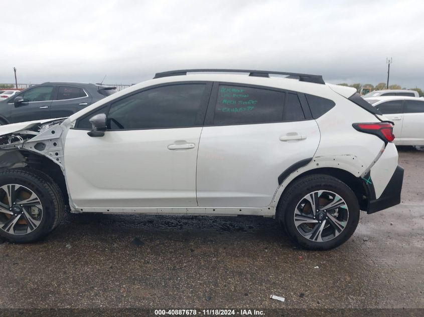 2024 Subaru Crosstrek Premium VIN: JF2GUADCXR8299154 Lot: 40887678